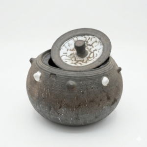 DÓZA ŠEDÁ S VÍKEM