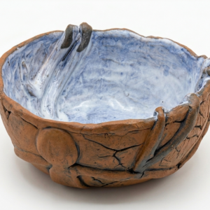 MISKA MODELOVANÁ MODRÁ